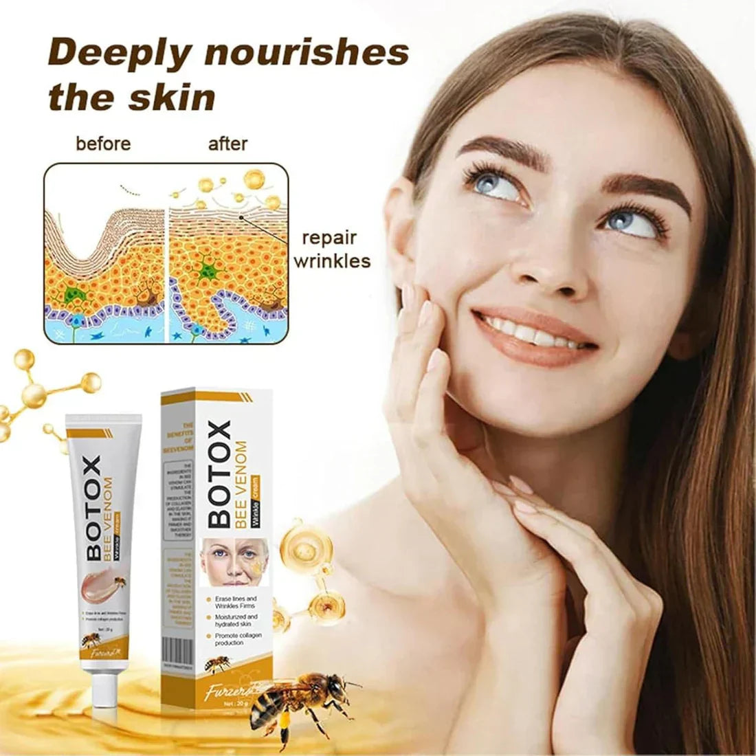 Bee Venom Wrinkle Repair Cream đâ¨
